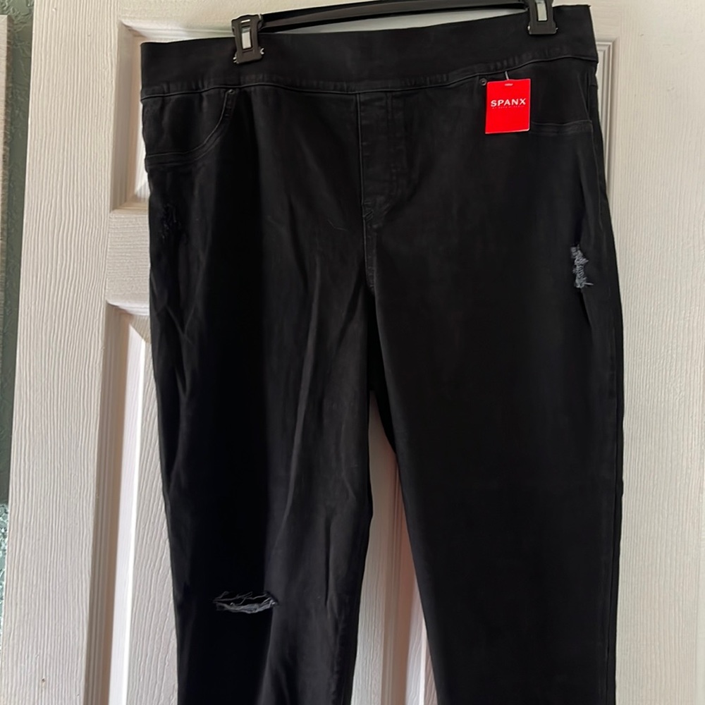 Spanx black skinny jeans NWT size 3x